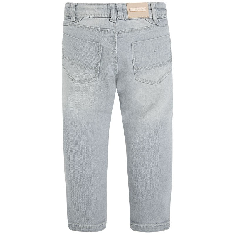 Pantalon Mezclilla Sku 4545 Color 81 Gris Claro