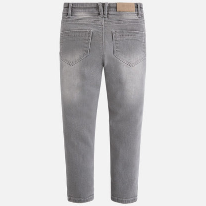 Pantalon Mezclilla Sku 4545 Color 83 Gris Claro