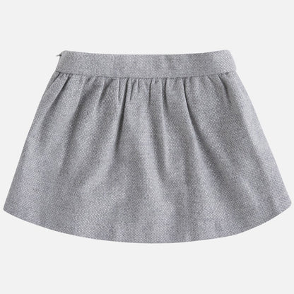 Falda Volantes Sku 4903 Color 22 Acero