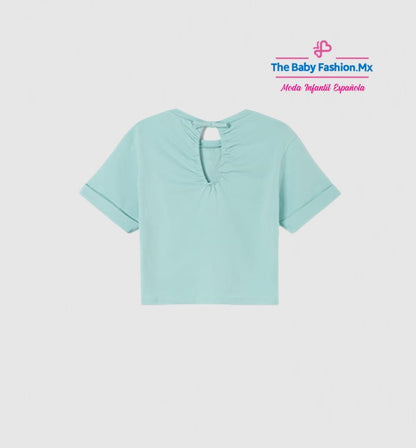 Camiseta para chica MAYORAL Ref. 22/6022/57 Aguamarina