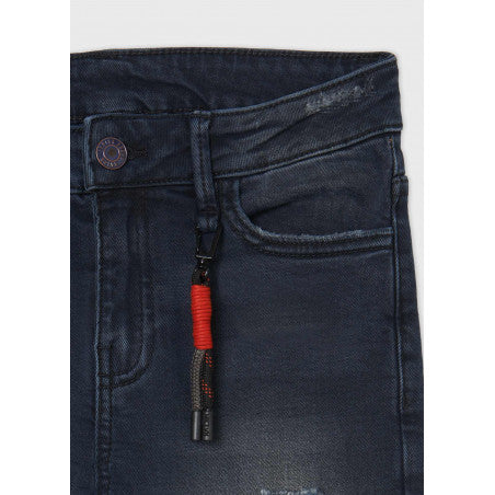 Pantalón Denim Rotos para chico NUKUTAVAKE Ref. 7554/39 Blue Black