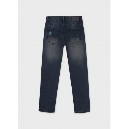 Pantalón Denim Rotos para chico NUKUTAVAKE Ref. 7554/39 Blue Black