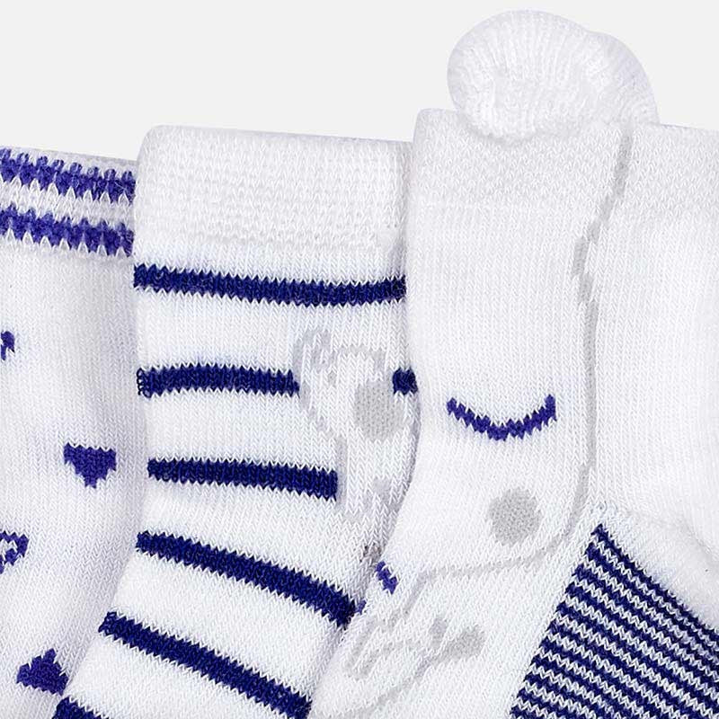 Set 3 Calcetin MAYORAL SKU 9015 Color 68 Navy