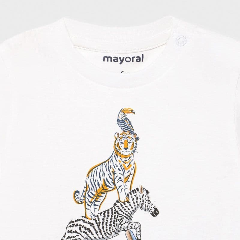 Camiseta M/C Friendship MAYORAL Ref 1002-53 Blanco