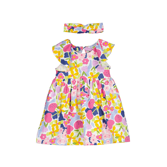 Conjunto 2 piezas Vestido Estampado Sku 1972 Color 50 Multicolor