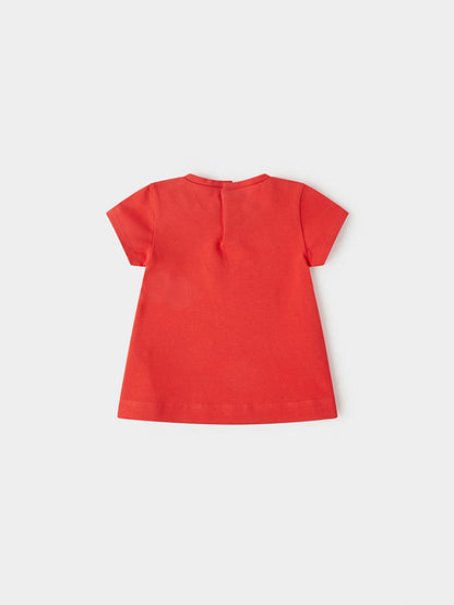Camiseta Bebé Niña Sku 033 Color 51 Carmin