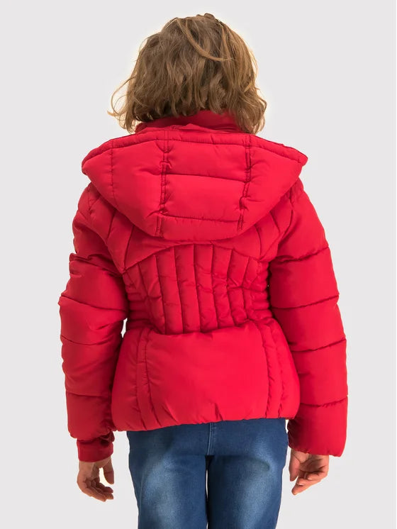 Chaqueton Colegial Basico para chica MAYORAL Ref. 416/ Carmin