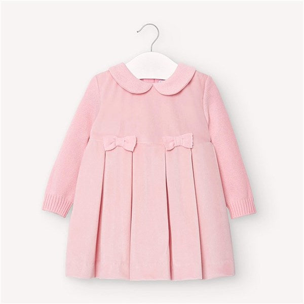 Vestido Invierno Bebé Niña Sku 2944 Color Rosa