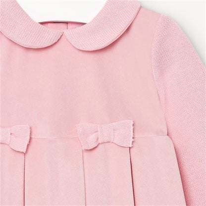 Vestido Invierno Bebé Niña Sku 2944 Color Rosa