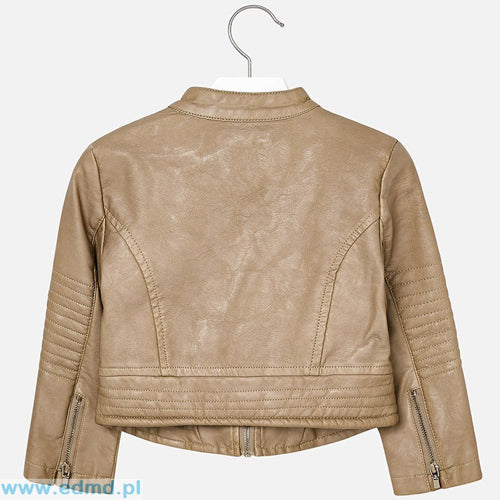 Cazadora vinipiel para niña MAYORAL Ref. 4490/71 Camel