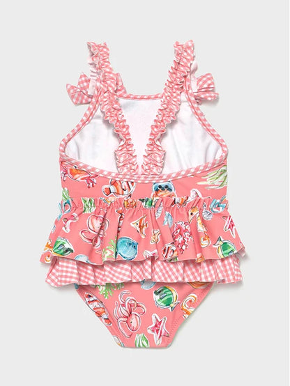 Traje De Baño para bebé niña MAYORAL Ref. 1719/73 Flamingo