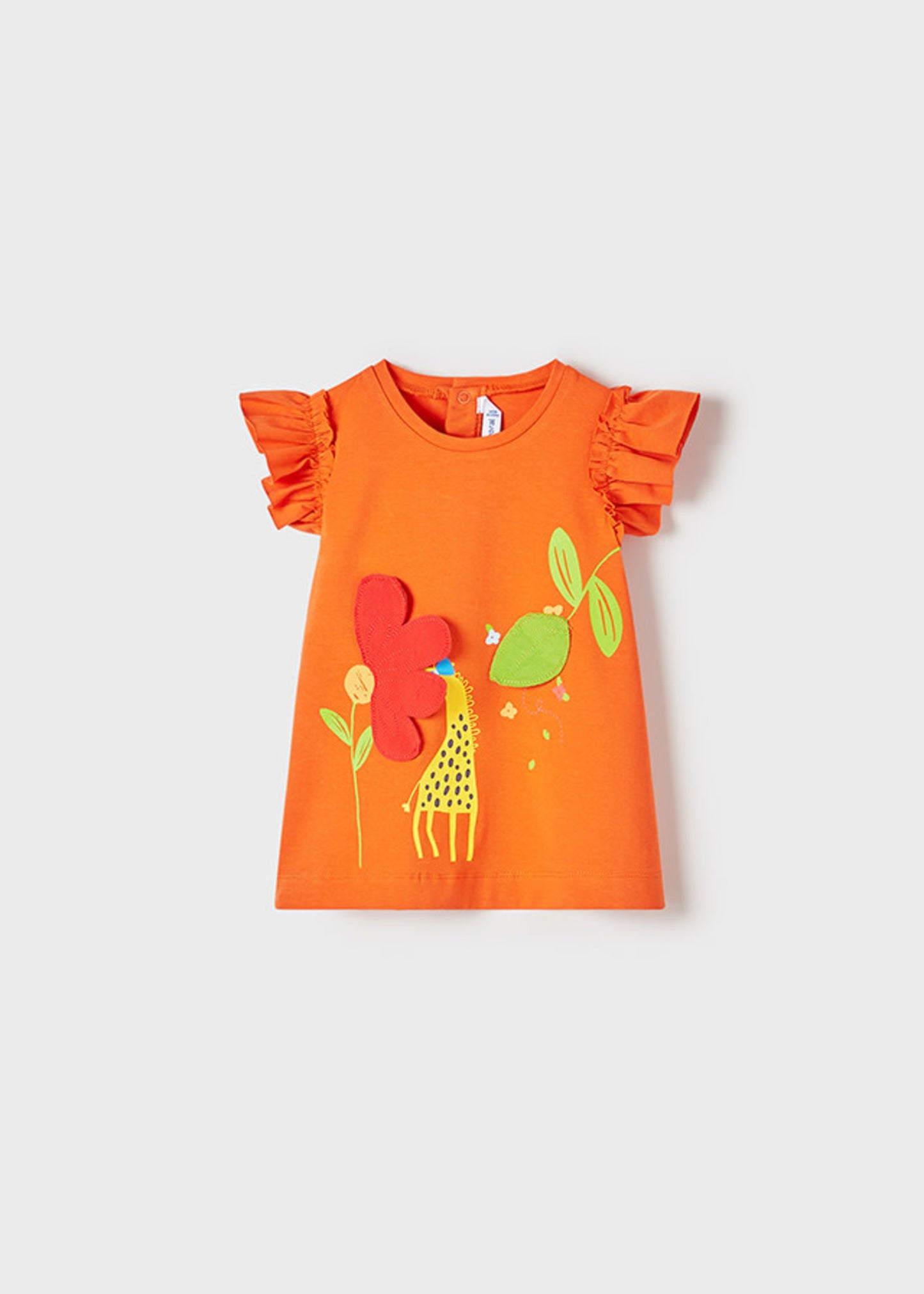 Vestido Punto Grafica MAYORAL SKU 1934 Color Clementina