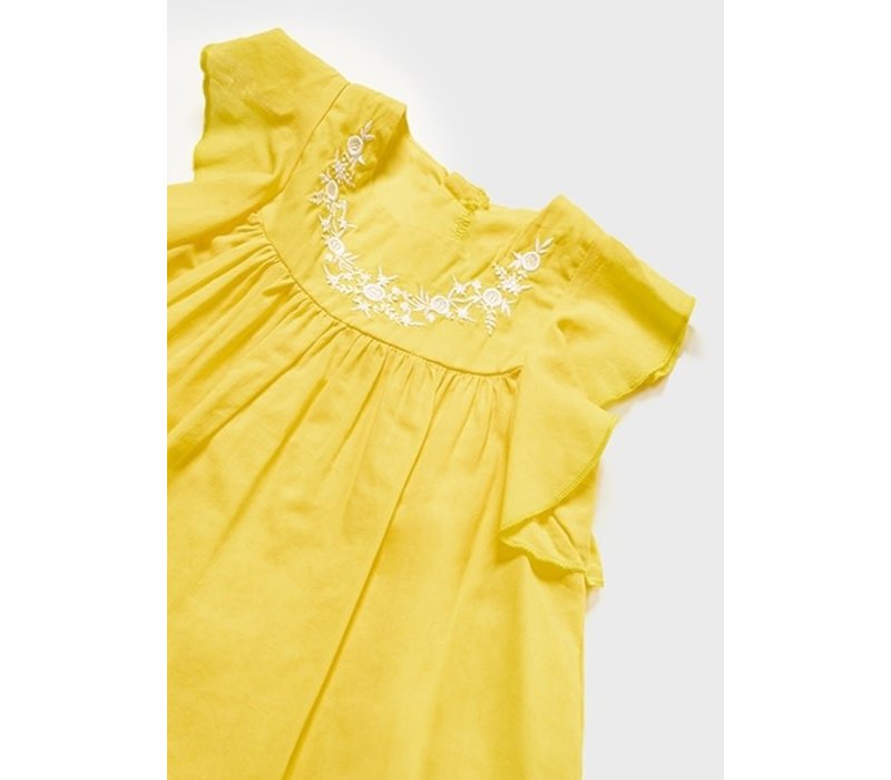 Bluson Voile Bordado Sku 1192 Color 53 Mimosa
