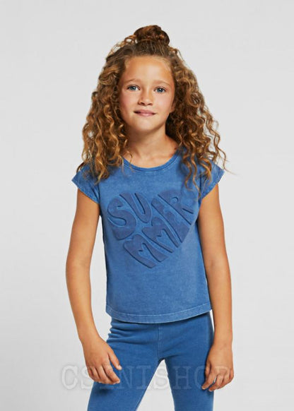 Camiseta para chica MAYORAL Ref. 6035/ Indigo
