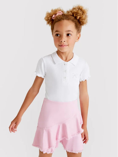Polo Blanco corte regular Sku 3126 Color 73 Blanco