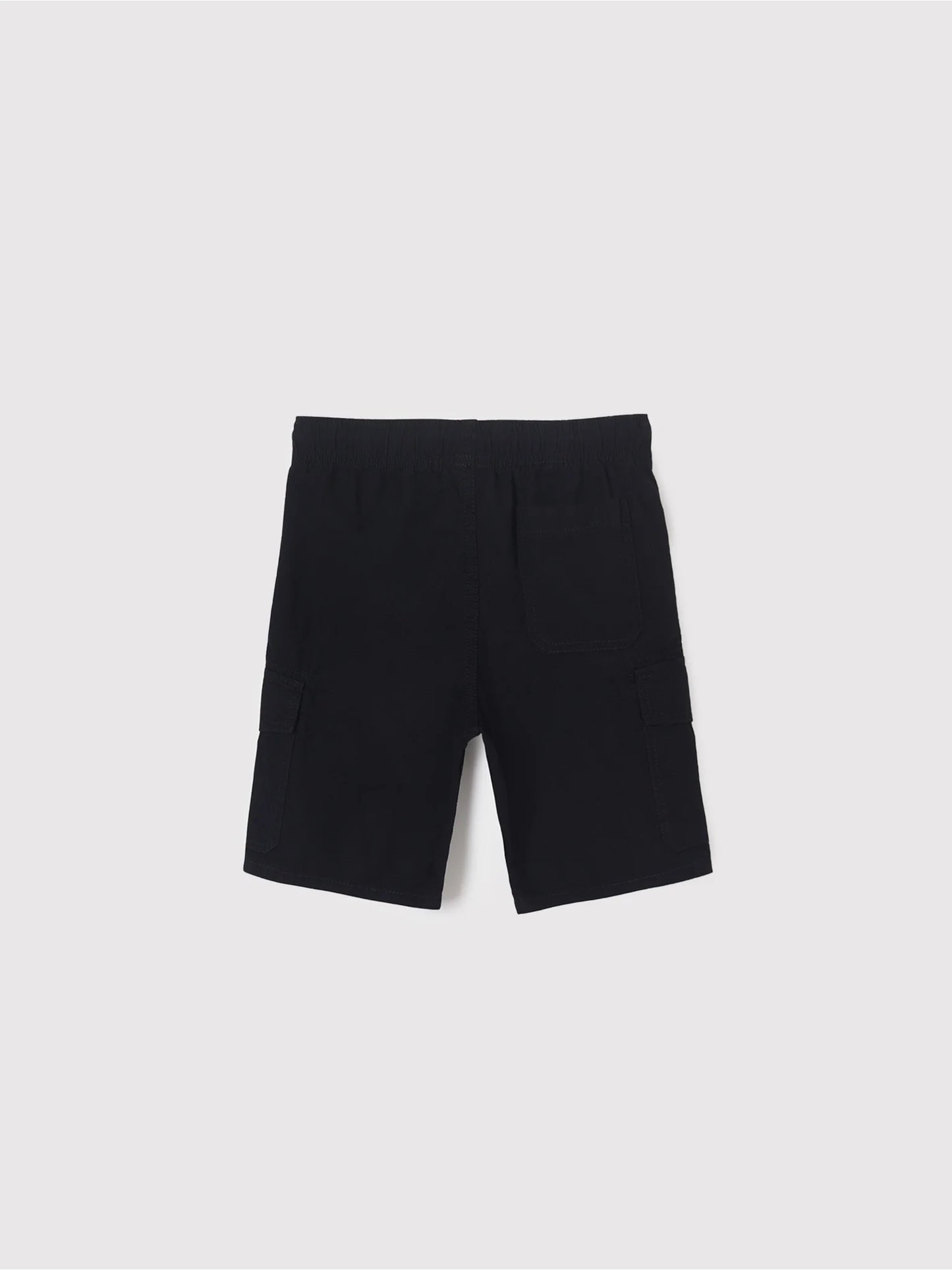 Bermuda Cuadrile Cargo SKU 6207 Color 74 Negro