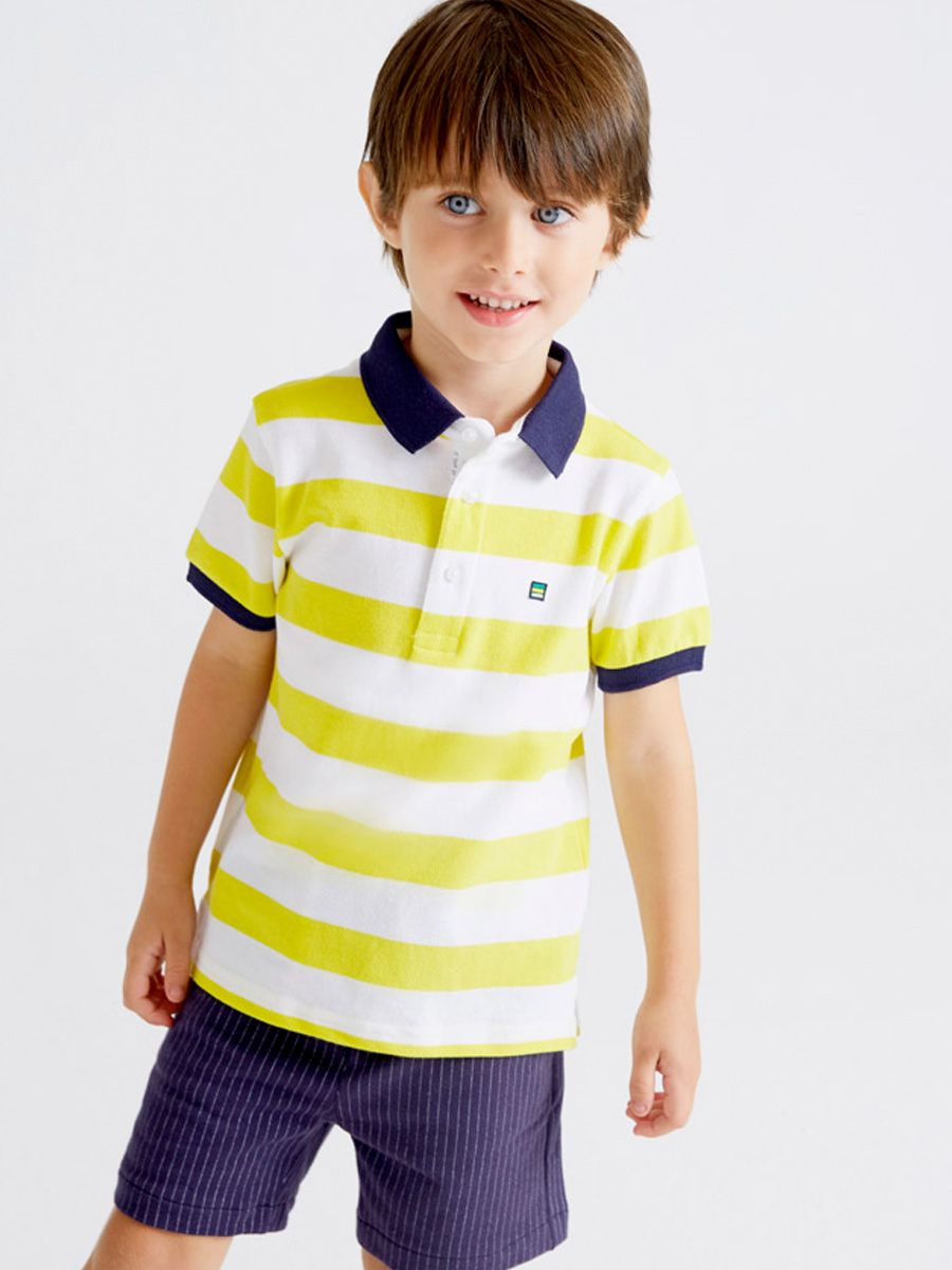 Camisa Polo M/C para niño MAYORAL Ref 3110/31  Limon