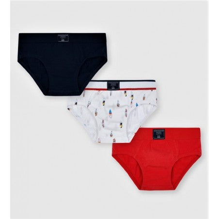 Set de 3 Boxer para niño MAYORAL 10038 34 Cyber red