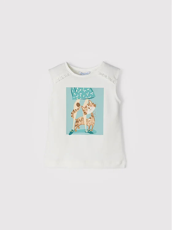Camiseta Tirantes Sku 3051 Color 68 Crudo