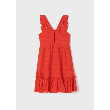 Vestido Punto Estructura Sku 6989 Color Carmin