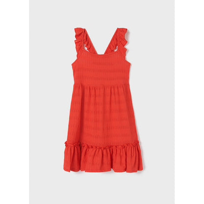 Vestido Punto Estructura Sku 6989 Color Carmin