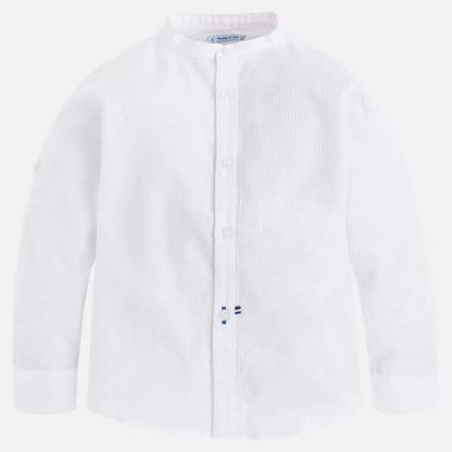 Camisa Cuello Mao MAYORAL SKU 3170 Color Blanco