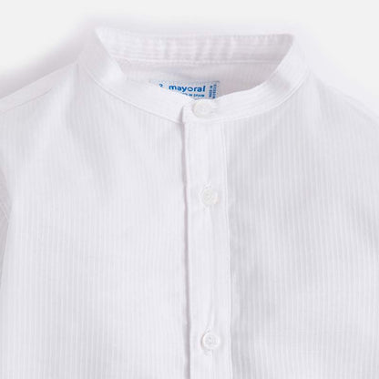 Camisa Cuello Mao MAYORAL SKU 3170 Color Blanco