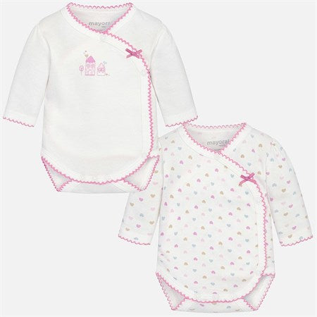 Body para bebé niña Set 2 pz MAYORAL Ref. 2718/58 Malva