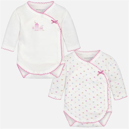 Body para bebé niña Set 2 pz MAYORAL Ref. 2718/58 Malva