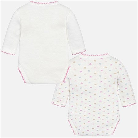 Body para bebé niña Set 2 pz MAYORAL Ref. 2718/58 Malva