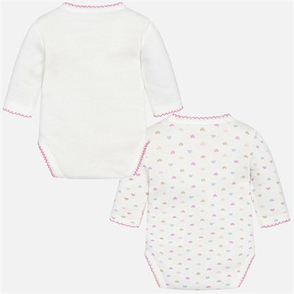 Body para bebé niña Set 2 pz MAYORAL Ref. 2718/58 Malva