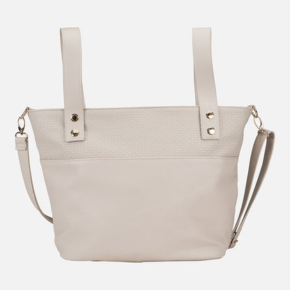 Bolso Pañalera maternidad MAYORAL MODELO 19415 Color 077 Crema