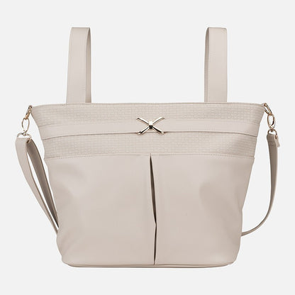 Bolso Pañalera maternidad MAYORAL MODELO 19415 Color 077 Crema