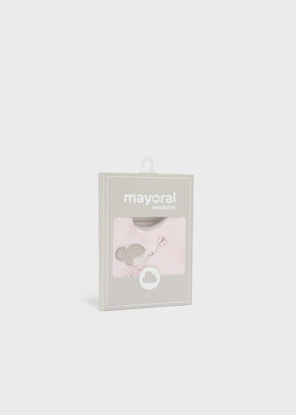 Pack 2 baberos de algodón sostenible para bebé Art. 23-09264-067 Rosa Baby