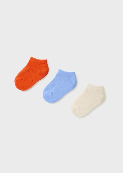Pack 3 calcetines para bebé Sku 10396 Color 37 Pomelo