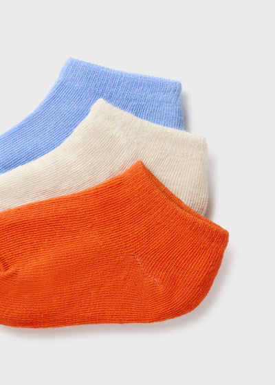 Pack 3 calcetines para bebé Sku 10396 Color 37 Pomelo