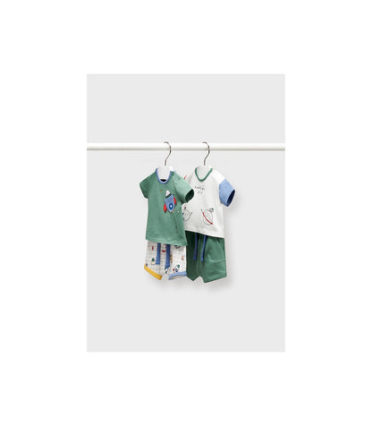 Conjunto De Bebe Short+playera MAYORAL Ref-1653-33 Trebol