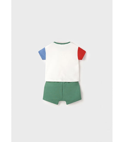 Conjunto De Bebe Short+playera MAYORAL Ref-1653-33 Trebol