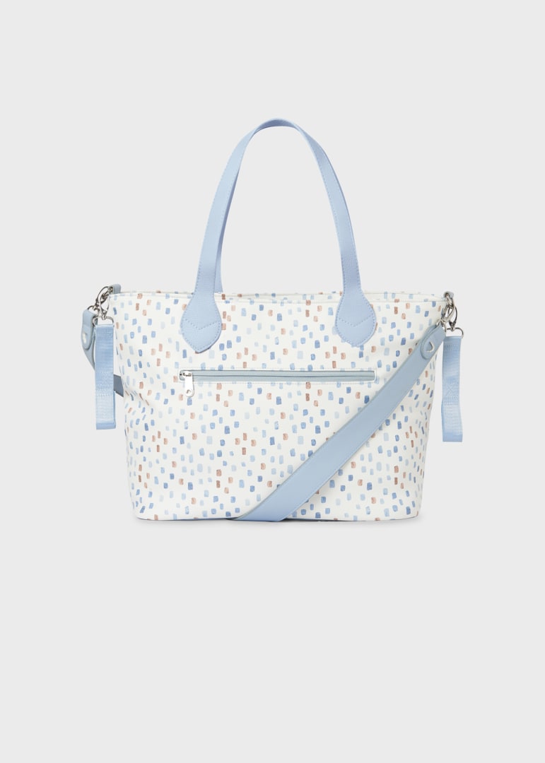 Pañalera estampada bebé Art. 30-19031-039 Old Blue