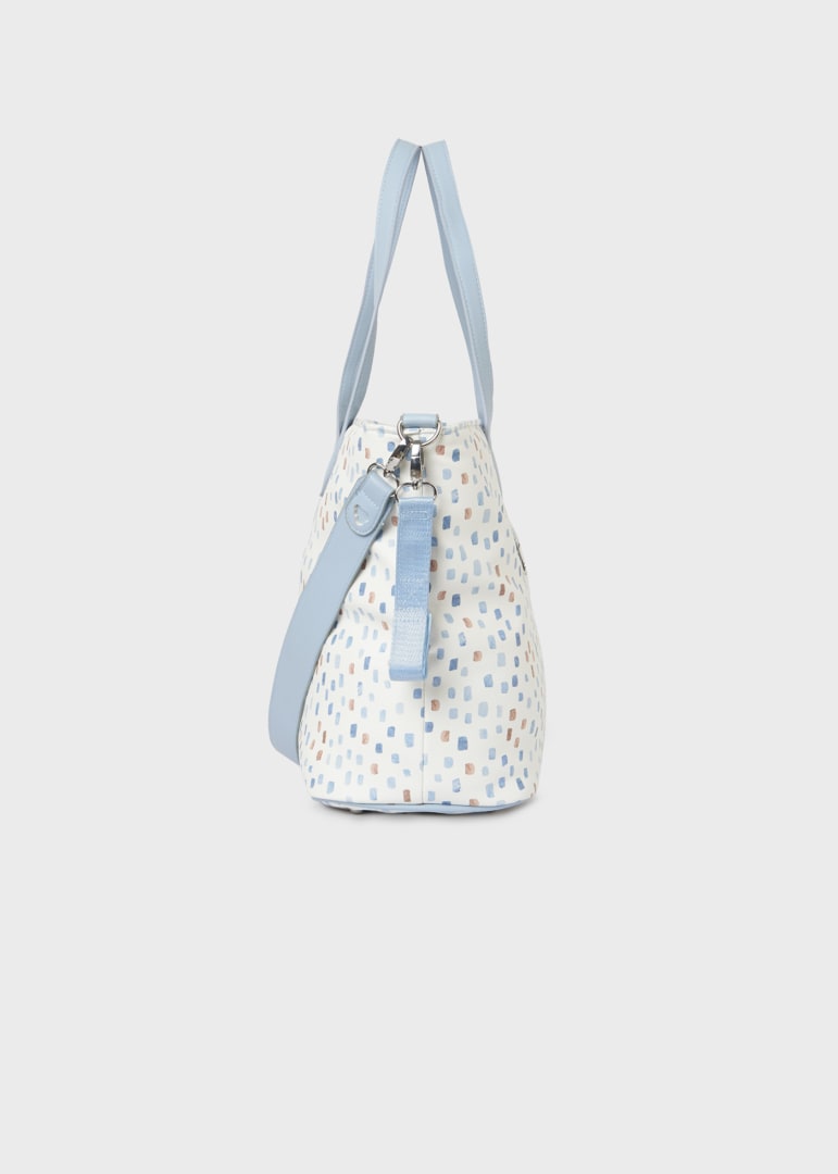 Pañalera estampada bebé Art. 30-19031-039 Old Blue