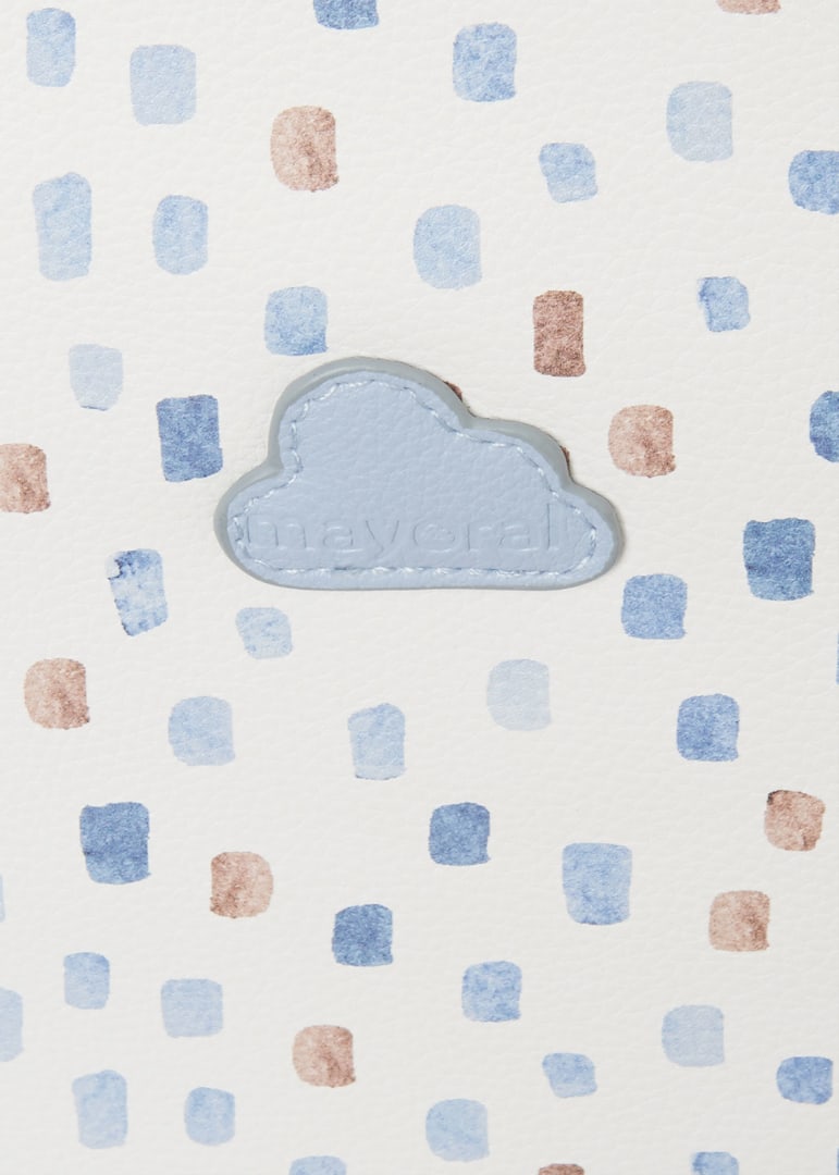 Pañalera estampada bebé Art. 30-19031-039 Old Blue