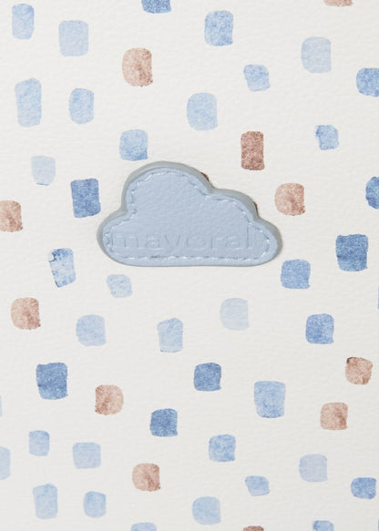 Pañalera estampada bebé Art. 30-19031-039 Old Blue