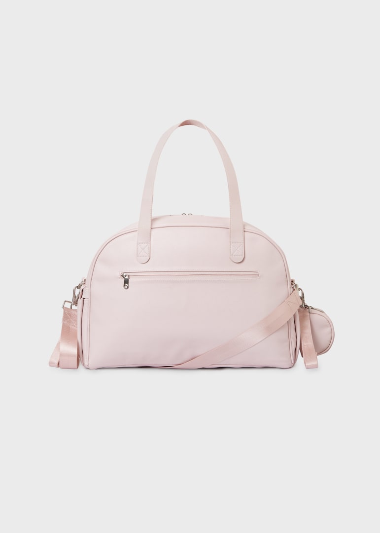 Pañalera maternidad flecos bebé Art. 30-19032 Baby Pink