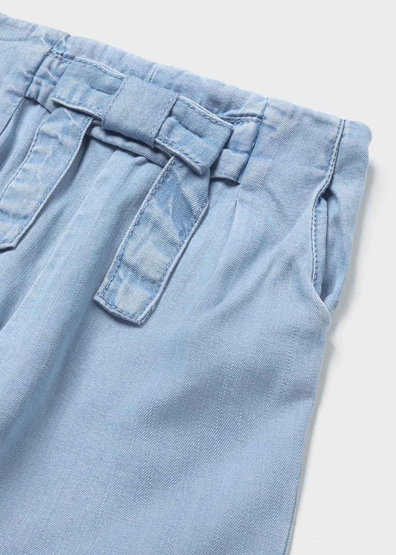 Pantalón baggy de TENCEL™ Lyocell para bebé Art. 23-01516-079 Tejano