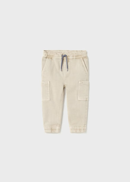 Pantalón cargo Better Cotton bebé  Ref. 13-02532-057 Piedra