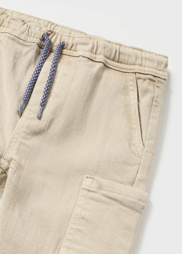 Pantalón cargo Better Cotton bebé  Ref. 13-02532-057 Piedra