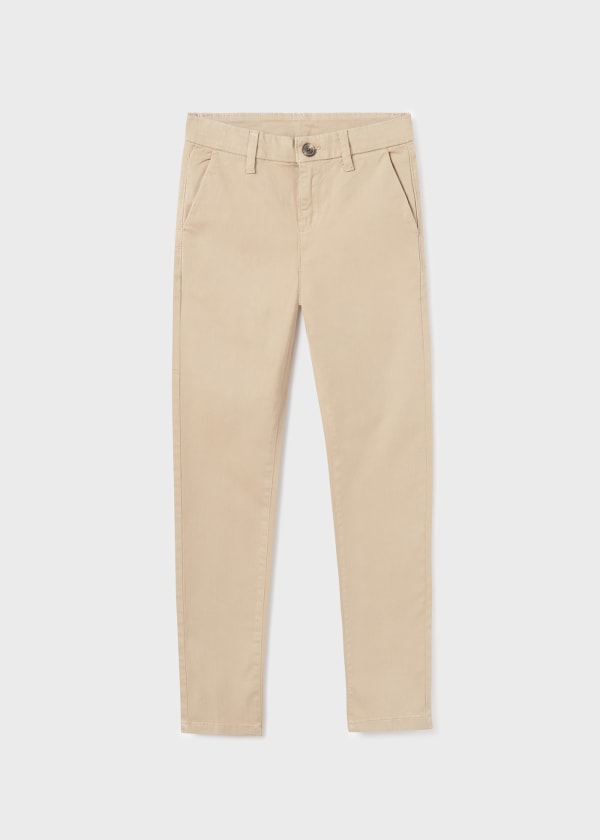 Pantalón chino Better Cotton chico  Ref. 13-00530-016 Beige