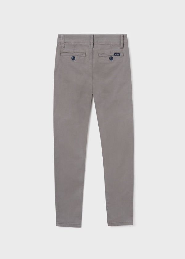 Pantalón chino Better Cotton chico  Ref. 13-00530-015 15 Ceniza