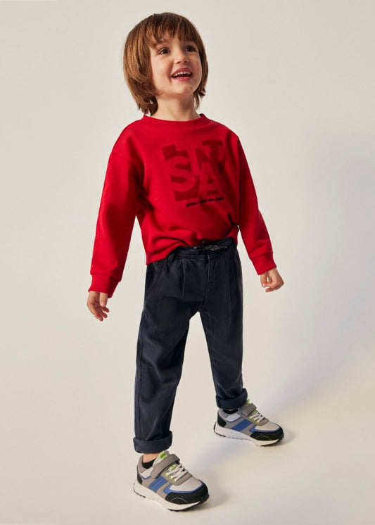 Pantalón chino jogger niño MAYORAL Ref. 13-04519-057 Marino