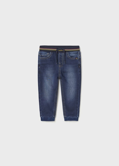 Copy of Pantalón de mezclilla jogger Better Cotton bebé  Ref. 13-02539-066 Oscuro
